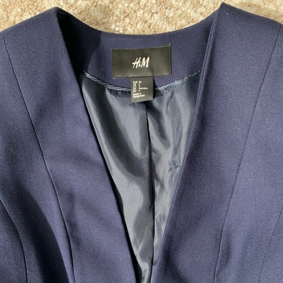 Navy blue blazer - Picture 4 of 8